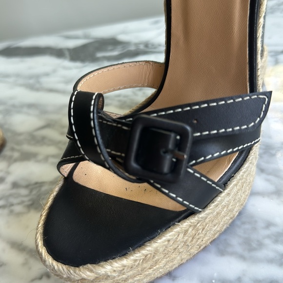 Christian Louboutin colorblock wedges size 38 - Picture 6 of 10